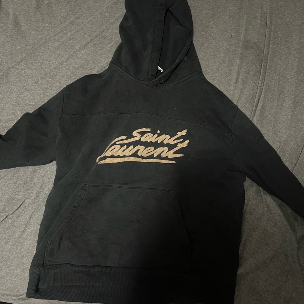 "SAINT LAURENT" '50S SIGNATURE HOODIE